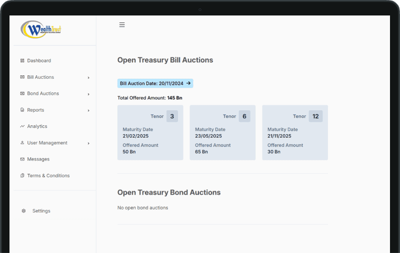 Online Bidding Portal